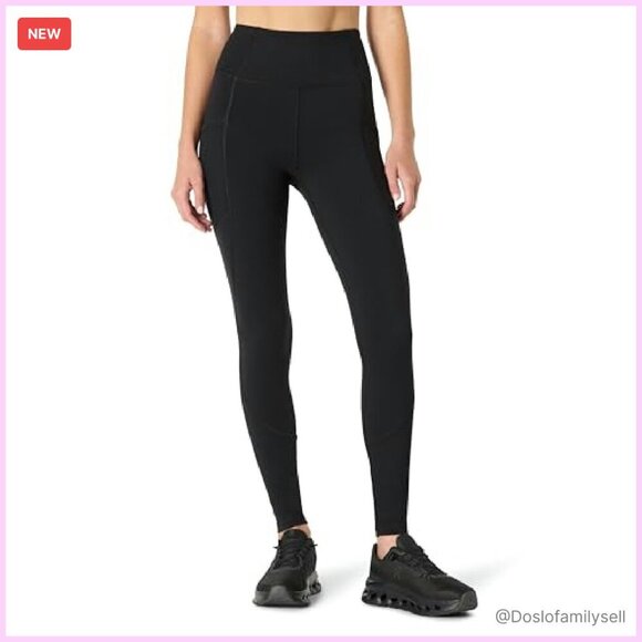 High-Rise Workout Leggings Sculpting Performance Opaque Gym Activewear - Picture 2 of 8